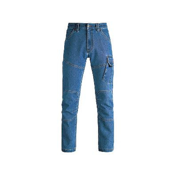 Kapriol Nimes Jeans Παντελόνι Εργασίας Μπλε