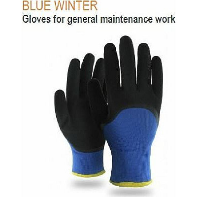 Kapriol Winter Γάντια Εργασίας Μπλε