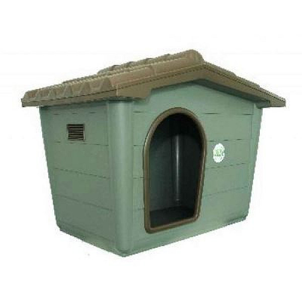 Eco Σπίτι Σκύλου Medium 79x56x60cm Γκρι