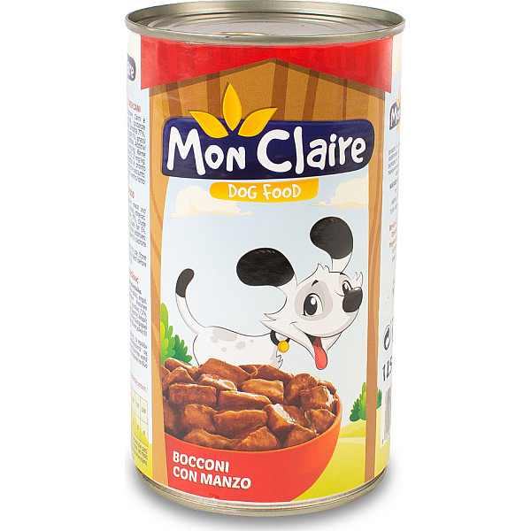 Κονσέρβα σκύλου Mon Claire 1250gr