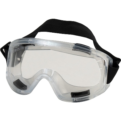 Γυαλιά-Μάσκα προστασίας με διάφανο φακό με αντιθαμβωτική επεξεργασία και 4 οπές εξαερισμού