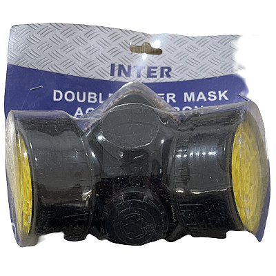 Μάσκα προστασίας INTER με διπλό φίλτρο