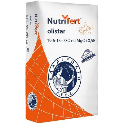 Ελλαγρολιπ Nutrifert Olistar 19-6-15 25kg