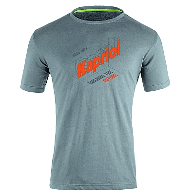 Kapriol T-Shirt Εργασίας Γκρι Large