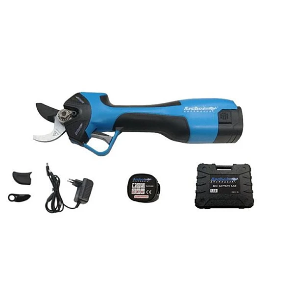 Archer Australia Ψαλίδι Κλαδέματος Μπαταρίας 2x2.5Ah με Μέγιστη Διάμετρο Κοπής 32mm σε Βαλιτσάκι Μεταφοράς