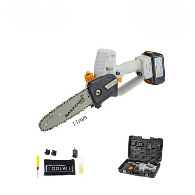 Nakayama EC1550 Κλαδευτικό Αλυσοπρίονο Μπαταρίας 1.5kg με Λάμα 20cm