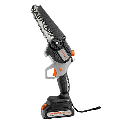Nakayama EC1100 Κλαδευτικό Αλυσοπρίονο Μπαταρίας 2x2Ah Brushless 21V 1kg με Λάμα 15cm