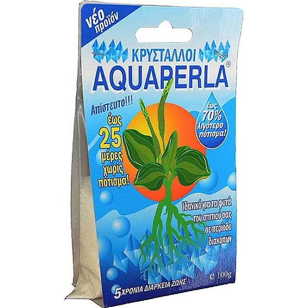 Κρύσταλλοι αποθήκευσης νερού Aquaperla 100gr