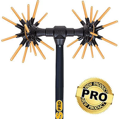 Pro 4x4 Ελαιοραβδιστικό Μπαταρίας Αχινός 1000W με Σταθερό Κοντάρι 2m και Βάρος 2.5kg