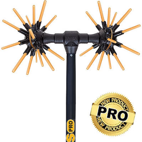 Pro 4x4 Ελαιοραβδιστικό Μπαταρίας Αχινός 1000W με Σταθερό Κοντάρι 2m και Βάρος 2.5kg