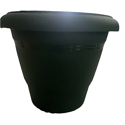 Γλάστρα Νο202 plastona 32*26cm χρώμα κυπαρισσί