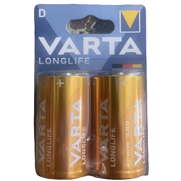 Μπαταρίες VARTA D Αλκαλικές (2τεμ)