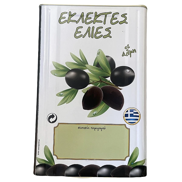 Δοχείο ελιάς 13kg με μικρό καπάκι