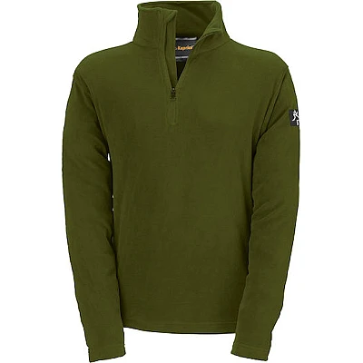 Kapriol Wolf Μακρυμάνικο Φούτερ Εργασίας Πράσινο Fleece