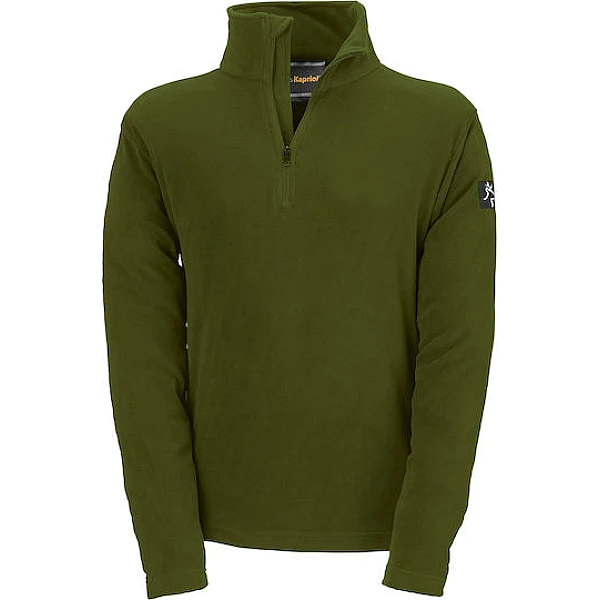 Kapriol Wolf Μακρυμάνικο Φούτερ Εργασίας Πράσινο Fleece