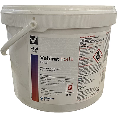 Gemma Ποντικοφάρμακο σε μορφή Πάστας Vebirat 5kg