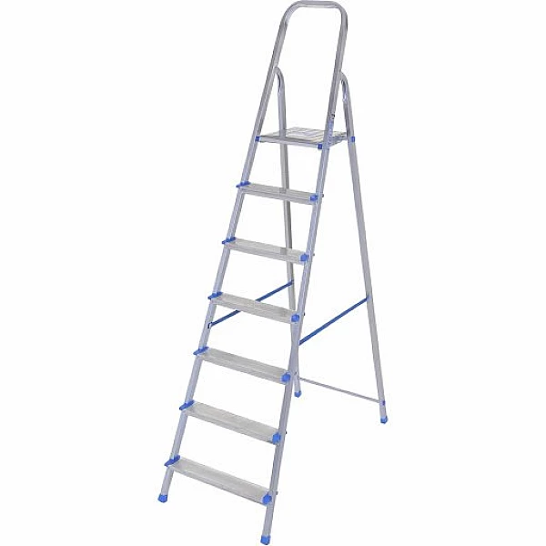 Σκάλα αλουμινίου 6+1