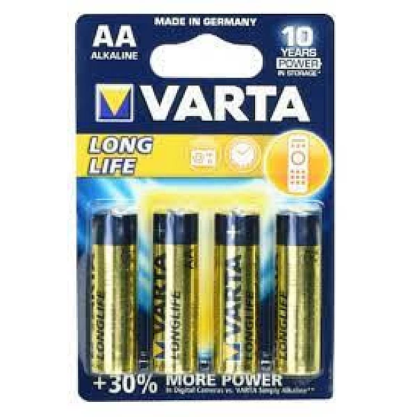 Μπαταρίες VARTA Αλκαλικές 2A/4τεμάχια