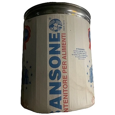 Sansone Δοχείο INOX 100lt με κουμπωτό καπάκι και βρυσάκι