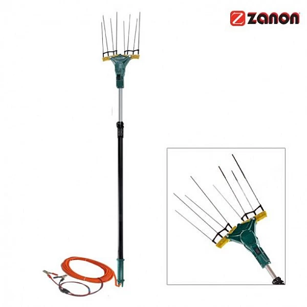 Zanon Falcon AL-300 Ελαιοραβδιστικό Γεννήτριας / Μπαταρίας 500W Τύπου Χτένα με Τηλεσκοπικό Κοντάρι έως 3.4m και Βάρος 2.4kg