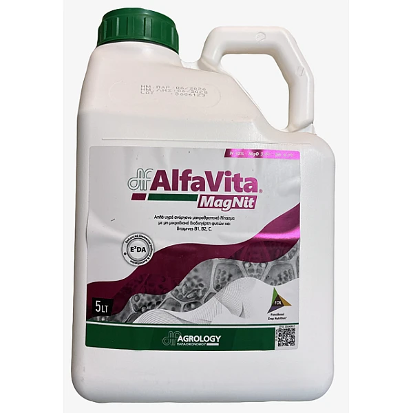 ΛΙΠΑΣΜΑ AlfaVita MagNit SC 5.0L (30-0-0 +Mg:3.4% SO3:6.7% | Αρχή Βλάστησης) (DroneUse)